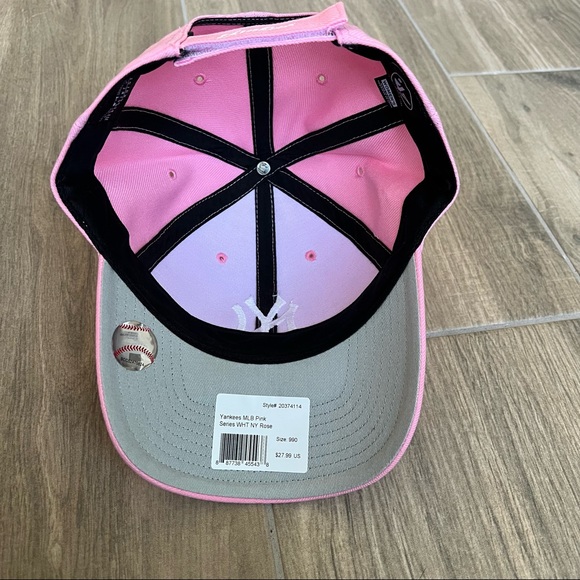 brand new Yankee  MLB pink series MVP White NY Rose - Picture 6 of 8